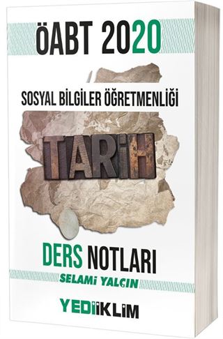 ÖABT Sosyal Bilgiler Öğretmenliği Tarih Ders Notları