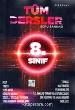 8. Sınıf Tüm Dersler Soru Bankası