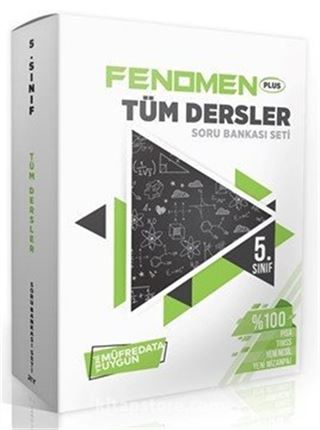 5. Sınıf Tüm Dersler Soru Bankası Seti (Fenomen Serisi)