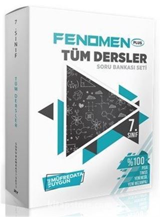 7. Sınıf Tüm Dersler Soru Bankası Seti (Fenomen Serisi)