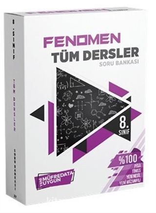 8. Sınıf Tüm Dersler Soru Bankası Seti (Fenomen Serisi)