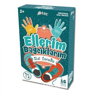 Star Ellerim Bağcıklarım Okul Öncesi Eğitici Oyunlar(1061046)