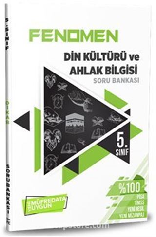 5. Sınıf Din Kültürü ve Ahlak Bilgisi Soru Bankası (Fenomen Serisi)