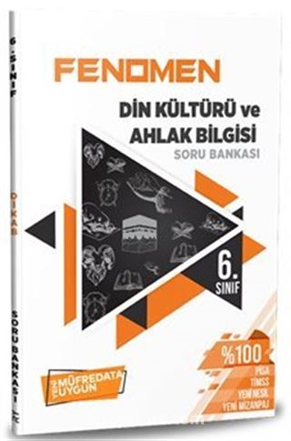 6. Sınıf Din Kültürü ve Ahlak Bilgisi Soru Bankası (Fenomen Serisi)