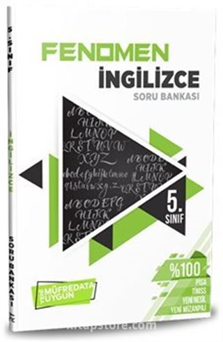 5. Sınıf İngilizce Soru Bankası (Fenomen Serisi)