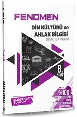 8. Sınıf Din Kültürü ve Ahlak Bilgisi Soru Bankası (Fenomen Serisi)