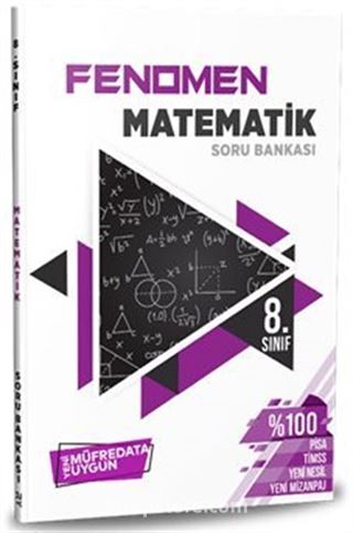 8. Sınıf Matematik Soru Bankası (Fenomen Serisi)