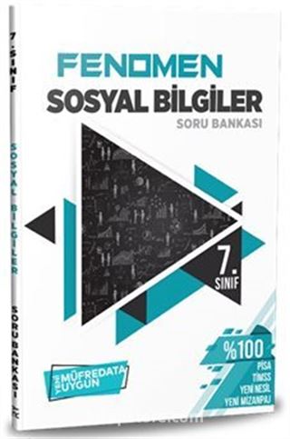 7. Sınıf Sosyal Bilgiler Soru Bankası (Fenomen Serisi)