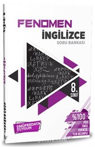 8. Sınıf İngilizce Soru Bankası (Fenomen Serisi)