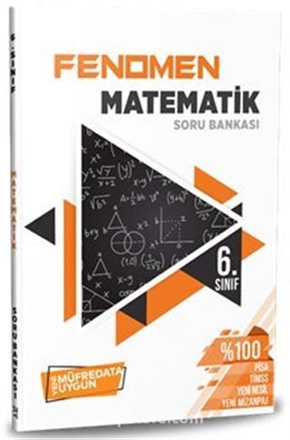 6. Sınıf Matematik Soru Bankası (Fenomen Serisi)