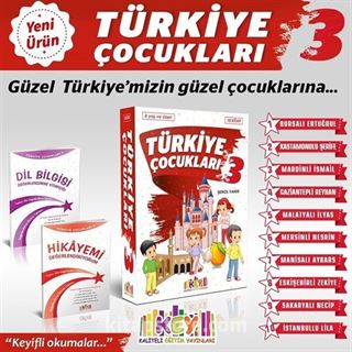 Türkiye Çocukları Set 3 (10 Kitap + Değerlendirme Testi)