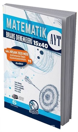 AYT Matematik 15x40 Branş Denemeleri