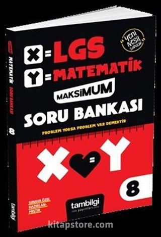 LGS 8. Sınıf Maksimum Matematik Soru Bankası