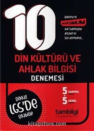 8. Sınıf Din Kültürü ve Ahlak Bilgisi Branş Denemesi