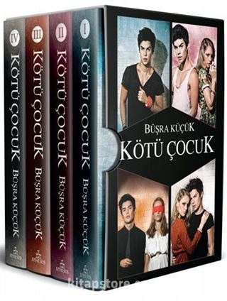 Kötü Çocuk Seti (Ciltli) (4 Kitap)