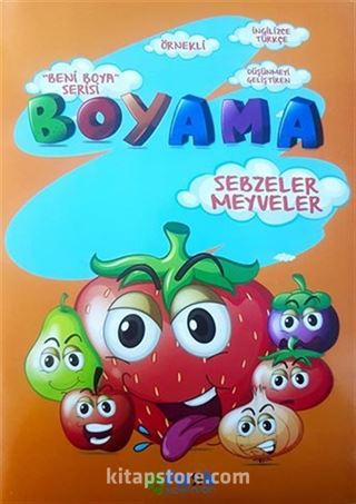 Sebzeler Meyveler / Beni Boya Serisi