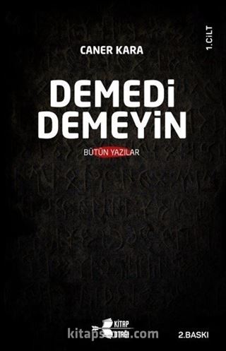 Demedi Demeyin (2 Cilt Takım)