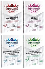 2020 ÖABT İlköğretim-Lise Matematik Konu Anlatımlı Modüler Set (4 Kitap)