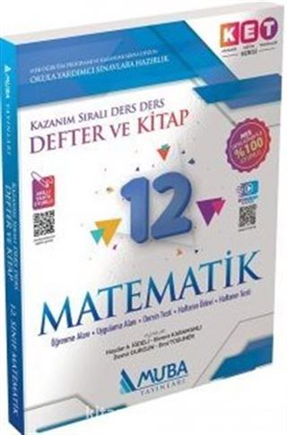 KET Serisi 12.Sınıf Matematik Defter ve Kitap (1410)