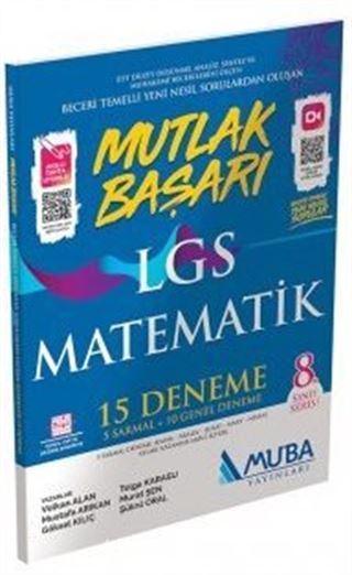 Mutlak Başarı LGS Matematik 15 Deneme (1835)