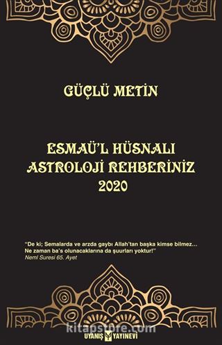 Esmaü'l Hüsnalı Astroloji Rehberiniz 2020