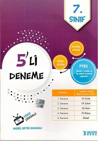 7. Sınıf 5'li Deneme