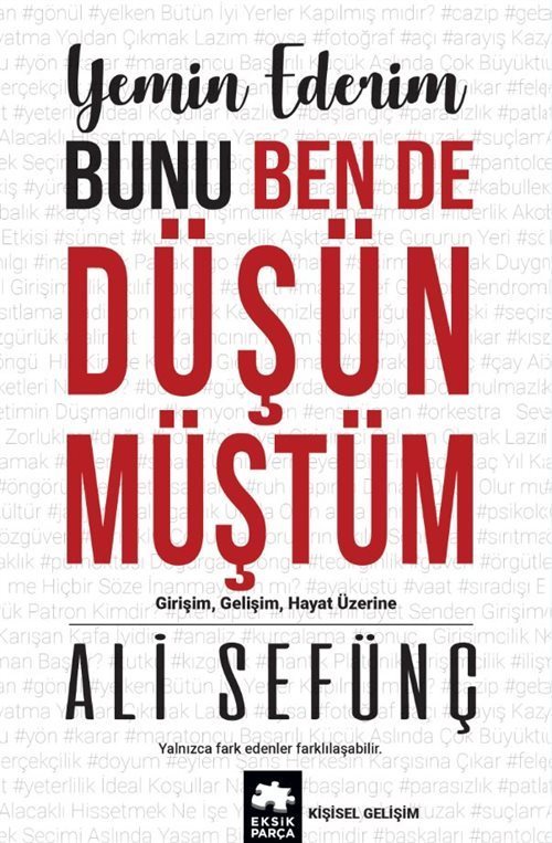 Yemin Ederim Bunu Ben de Düşünmüştüm