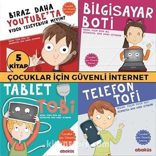 Çocuklar İçin Güvenli İnternet (5 Kitap)