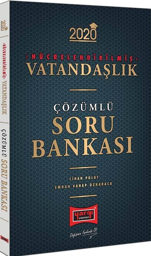 2020 KPSS Hücrelendirilmiş Vatandaşlık Çözümlü Soru Bankası