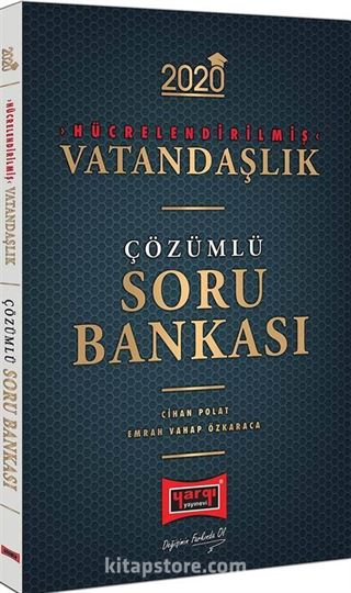 2020 KPSS Hücrelendirilmiş Vatandaşlık Çözümlü Soru Bankası