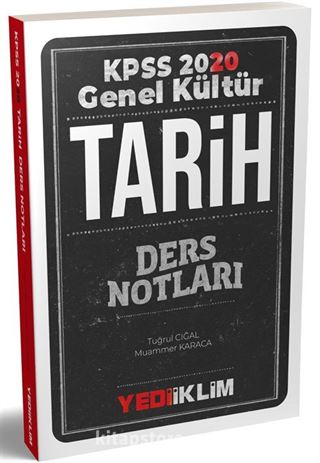 2020 KPSS Genel Kültür Tarih Ders Notları