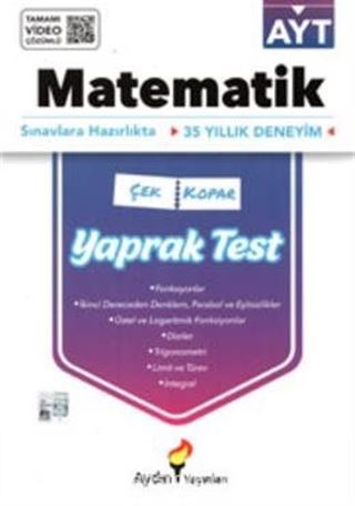 AYT Matematik Yaprak Test