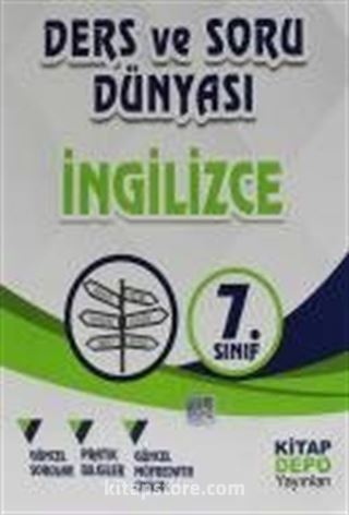 7. Sınıf İngilizce Ders ve Soru Dünyası