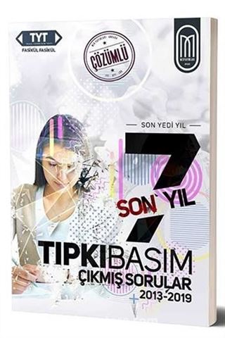 TYT Tıpkı Basım Son 7 Yıl Fasikül Çözümlü Çıkmış Sorular