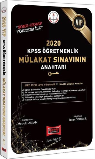 2020 VİP KPSS Öğretmenlik Mülakat Sınavının Anahtarı