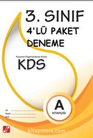 3. Sınıflar 4'lü Paket Deneme