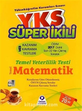 YKS-TYT Süper İkili Matematik Soru Bankası