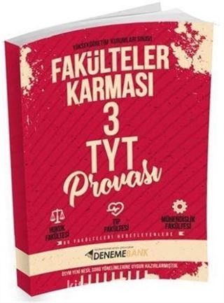 Fakülteler Karması TYT Provası 3 Deneme Sınavı