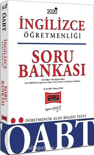 2020 ÖABT İngilizce Öğretmenliği Soru Bankası