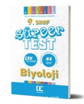 9. Sınıf Biyoloji Çek Kopar Süper Test