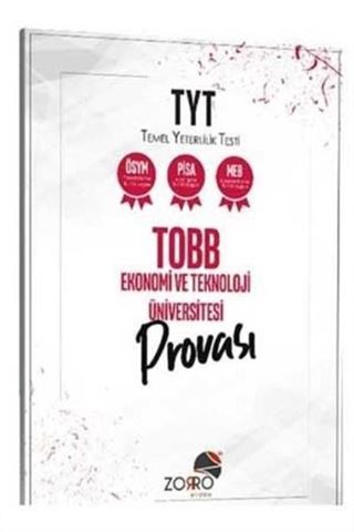 TYT TOBB Ekonomi ve Teknoloji Üniversitesi Provası