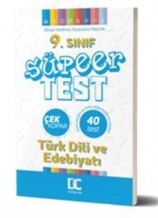 9. Sınıf Türk Dili ve Edebiyatı Çek Kopar Süper Test