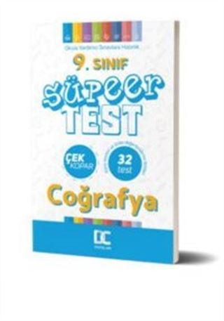 9. Sınıf Coğrafya Çek Kopar Süper Test