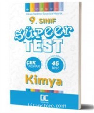 9. Sınıf Kimya Çek Kopar Süper Test