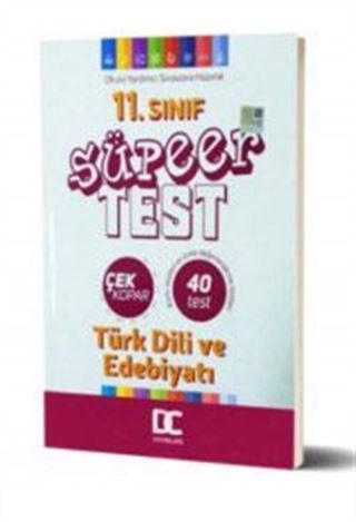 11. Sınıf Türk Dili ve Edebiyatı Çek Kopar Süper Test