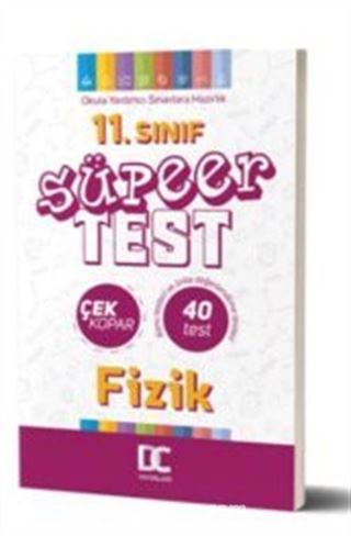 11. Sınıf Fizik Çek Kopar Süper Test