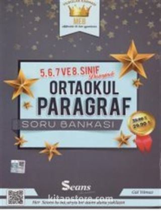 5-6-7-8. Sınıf Ortaokul Paragraf Soru Bankası