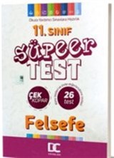 11. Sınıf Felsefe Çek Kopar Süper Test