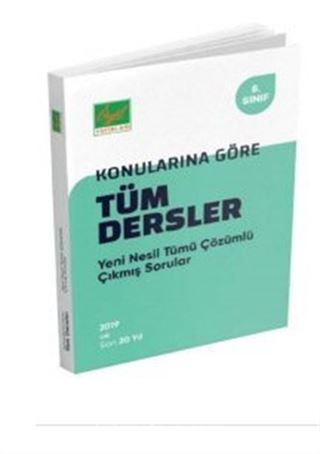 8. Sınıf Tüm Dersler Konularına Göre Çıkmış Sorular ve Çözümleri