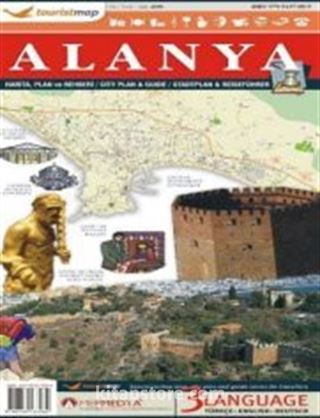 Touristmap Alanya Harita, Plan ve Rehberi